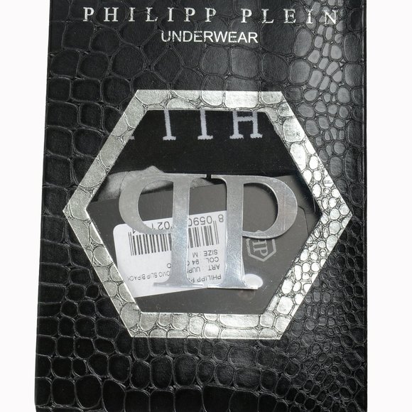 Philipp Plein Men's Multi-Color Logo Print Boxer Brief Underwear Bi-Pack - Picture 6 of 8
